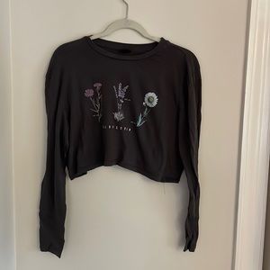 Urban outfitters wildflower crop top